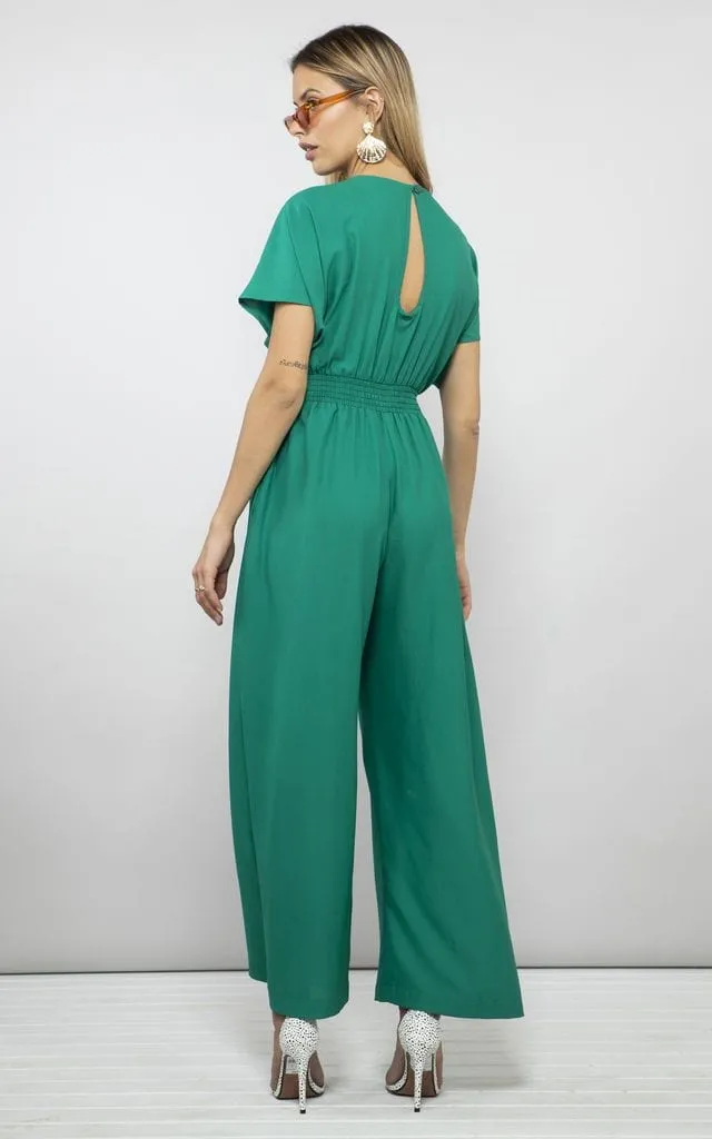 Arizona Jumpsuit In Forest Green