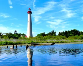 Cape May Lighthouse - Matted 11x14" Art Print