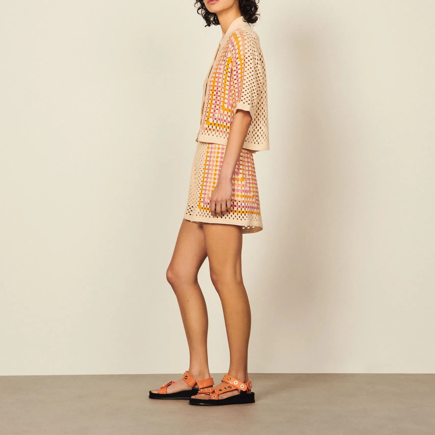 Cardigan en crochet