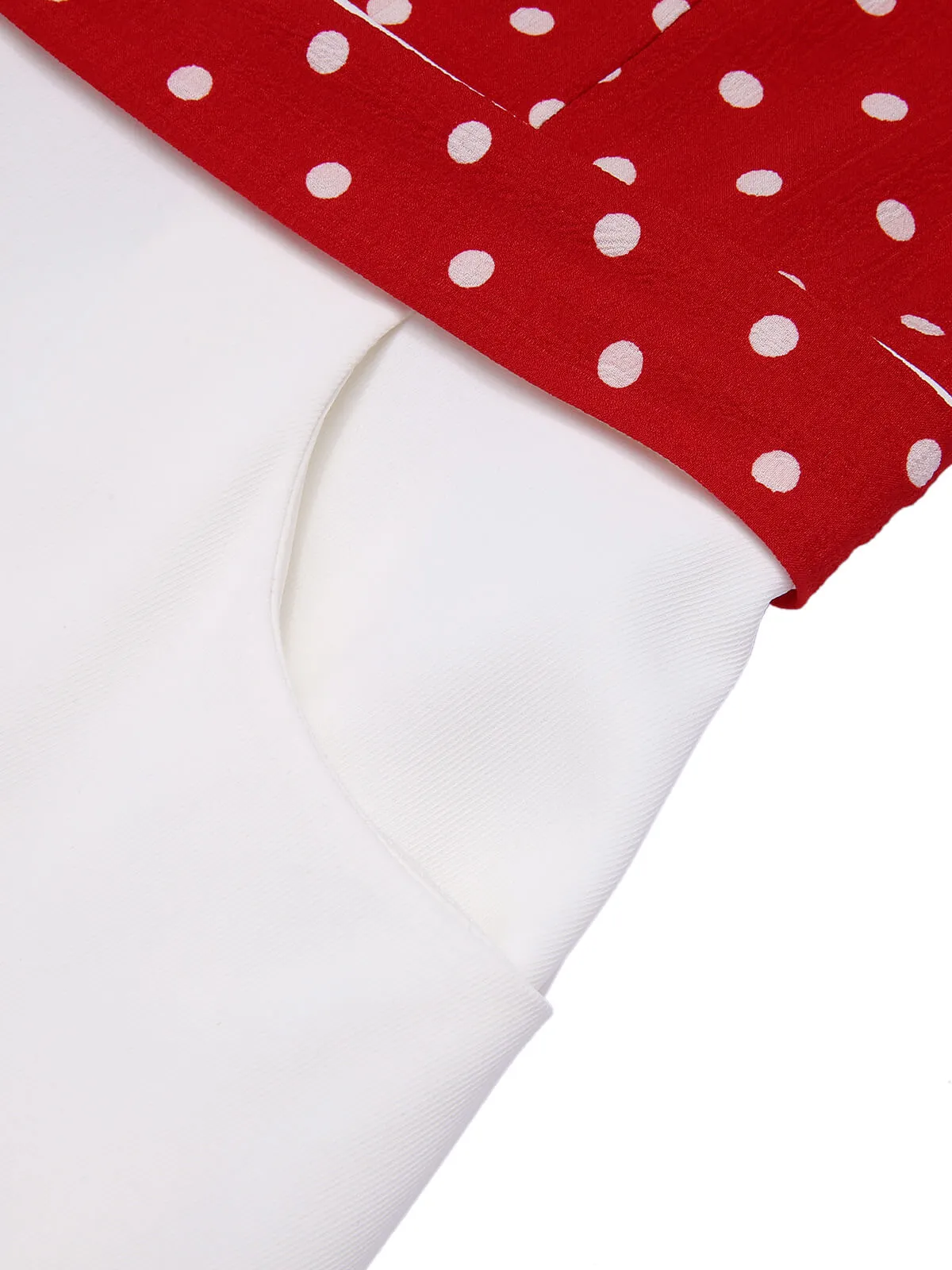 GUDRUN | RED POLKA DOT STRAP JUMPSUIT