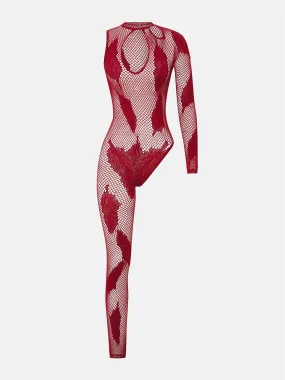Leng Jumpsuit Red