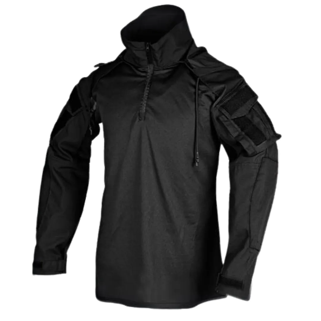 Men's Tactical Quarter-Zip Jumper with Functional Design | Perfect for Autumn/Winter Activities