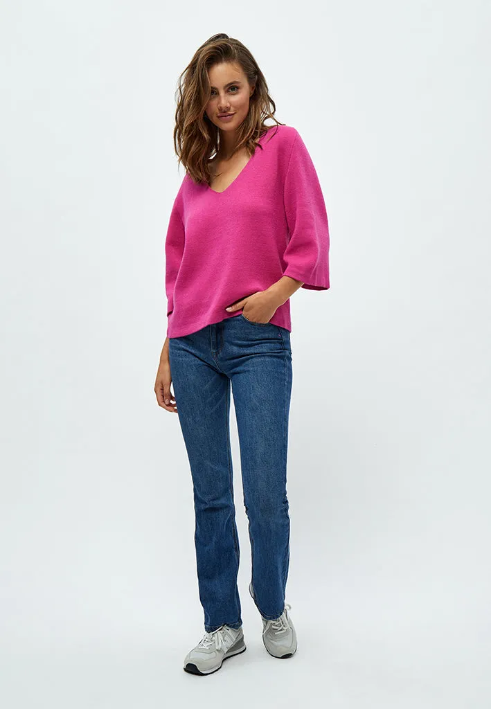 PCRosalia Knit Pullover - Magenta Pink