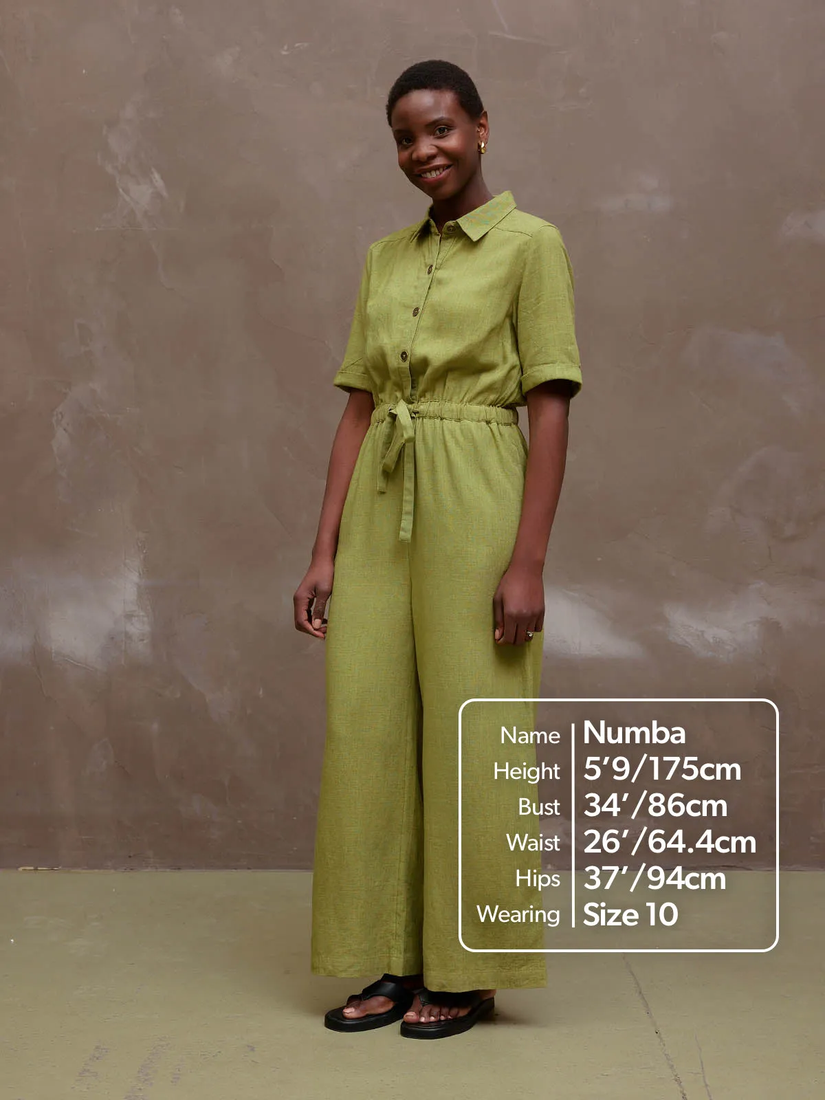Shannon - Utility Jumpsuit - Green