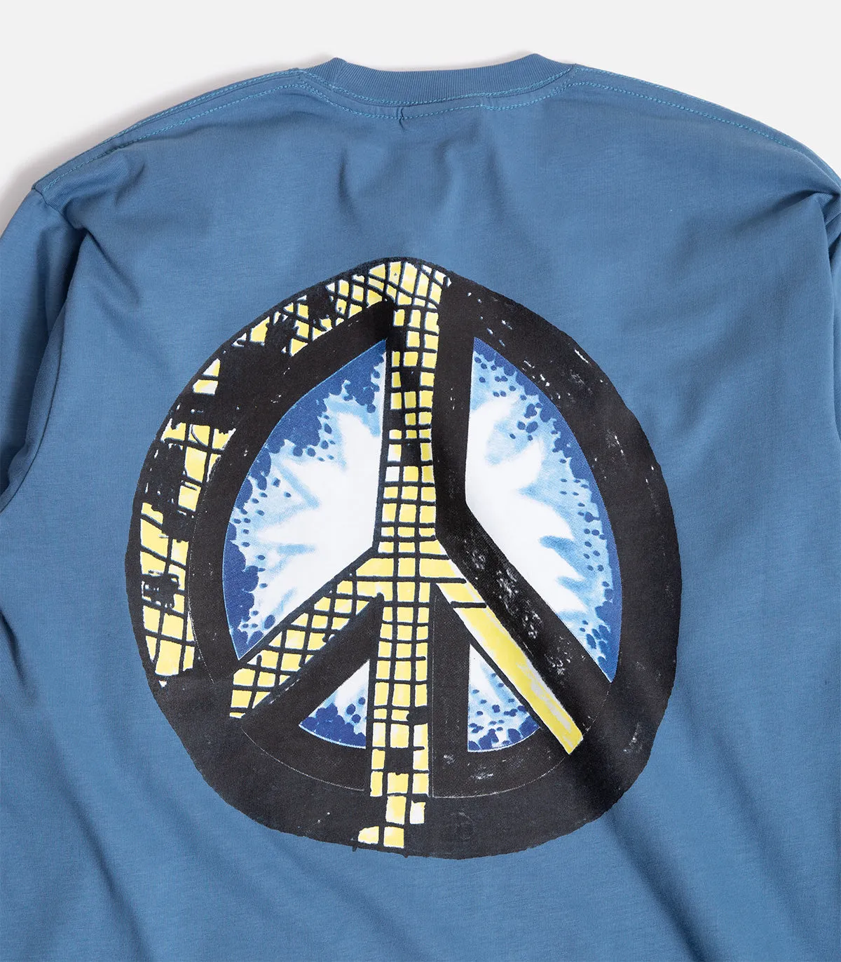 Turtle Island Mind Expansion Peace Long Sleeve Pocket T-Shirt