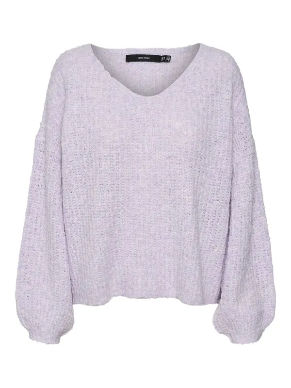 VMJULIETTE LS V-NECK PULLOVER BOO